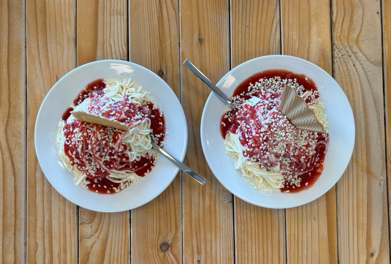 Spaghetti-Eis