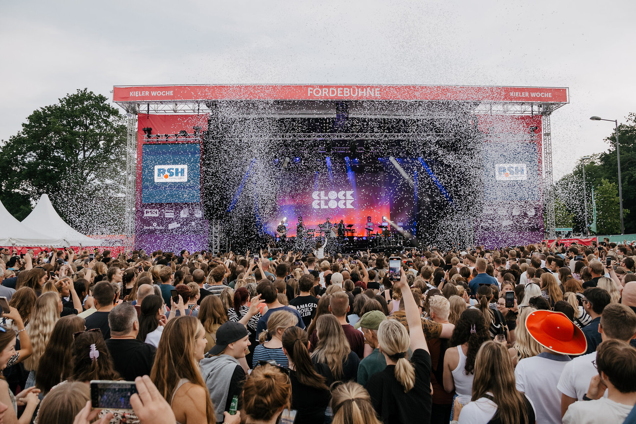 Konzert auf der Fördebühne