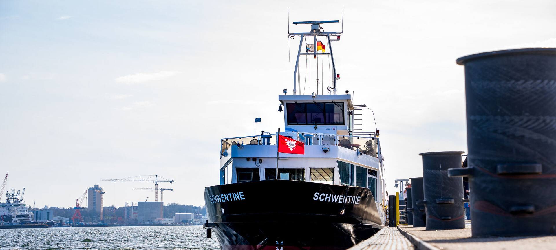 Schwentinefahrt im Frühling