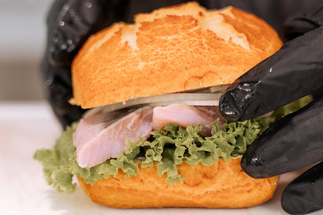 Fischbrötchen Möltenort