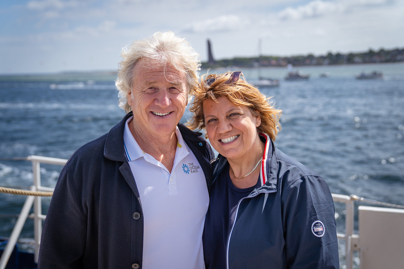 Uwe Wanger mit seiner Frau