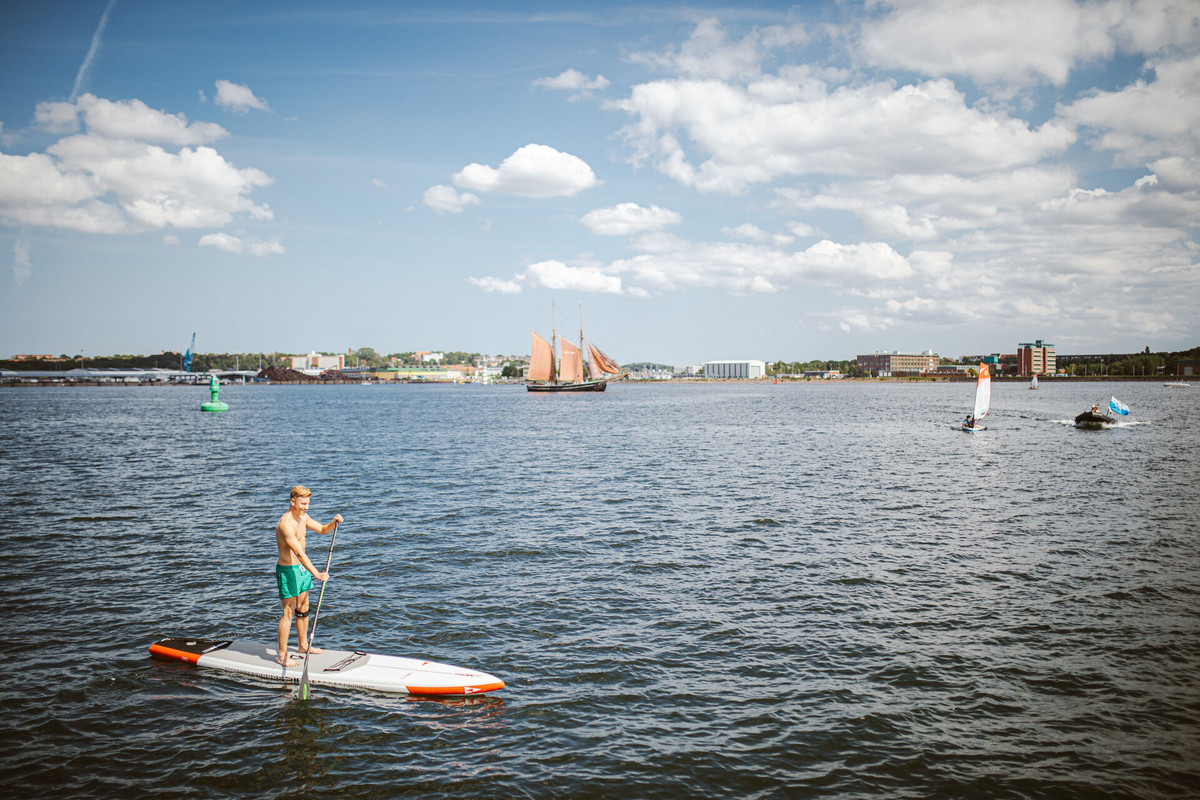 StandUpPaddling Aktiv Kiel Sailing City