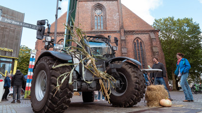Vorplatz der Nikolaikirche beim Bauernmarkt