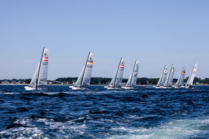 Regatta zur Kieler Woche