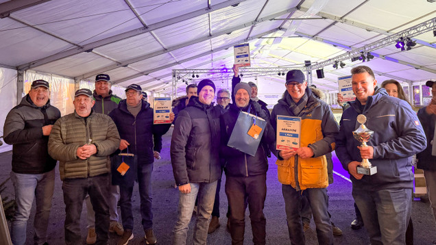 Gruppenfoto Gewinner von Stadtwerke Masters