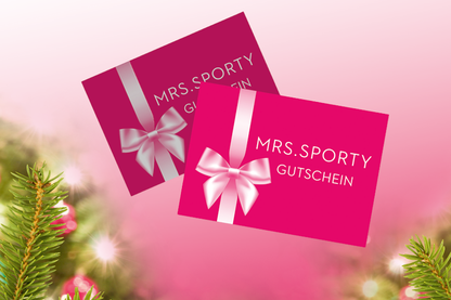 Zwei Gutscheine von Mrs Sporty