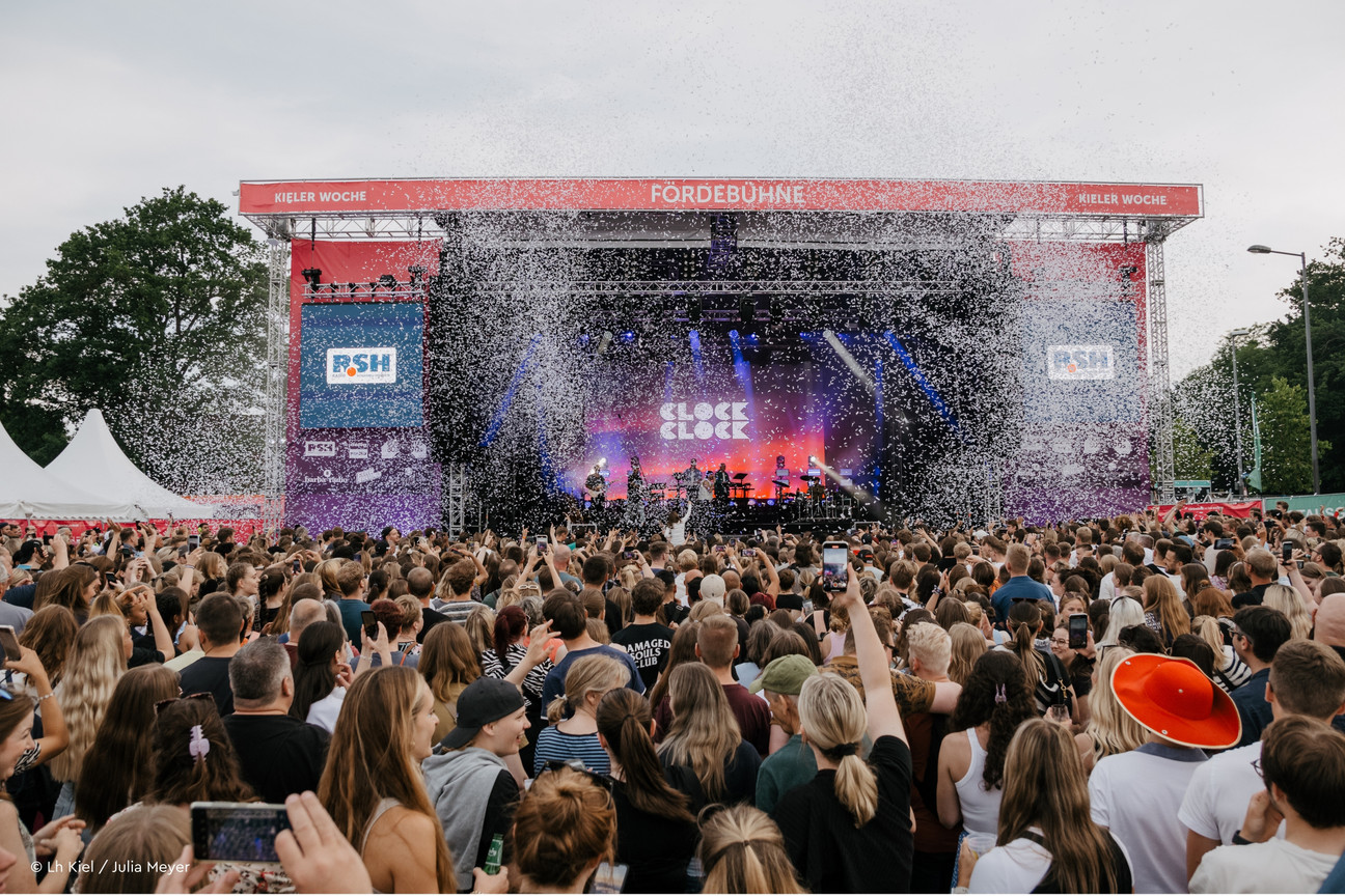 Konzert auf der Fördebühne
