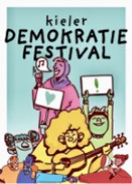 Plakat des Demokratierfestivals
