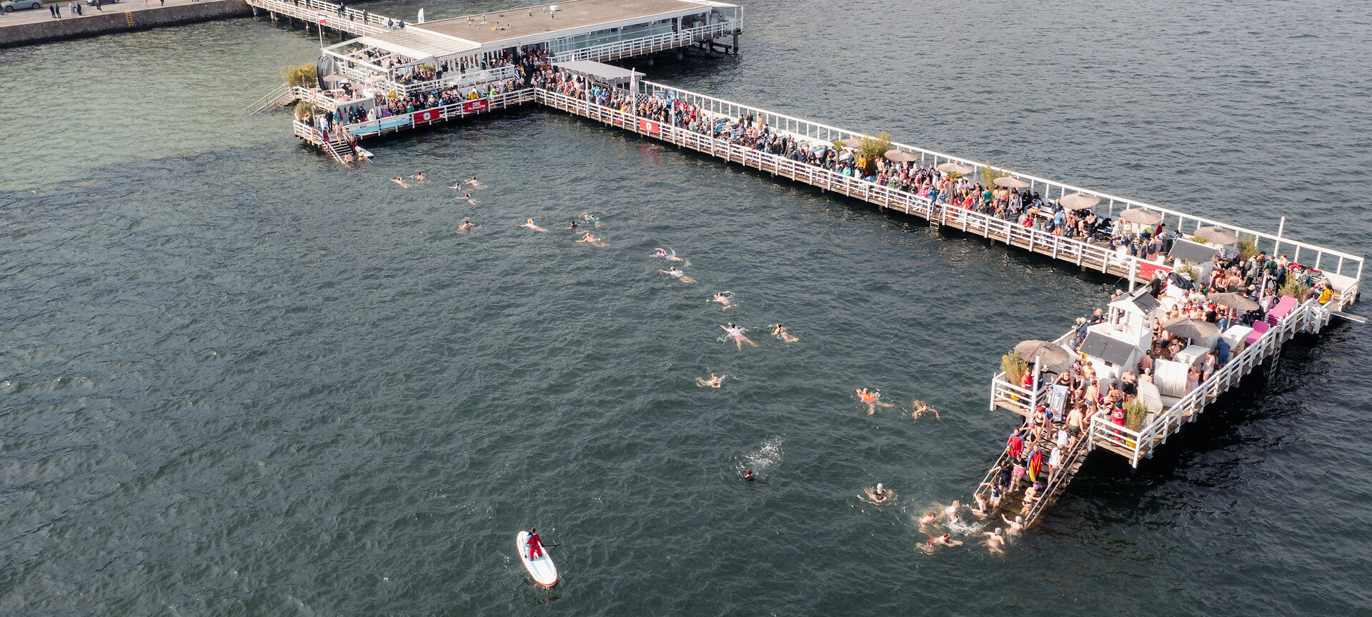 Anbaden in Kiel