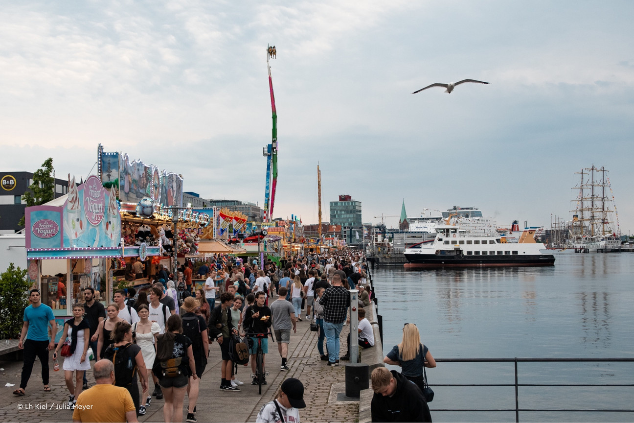 Jahrmarkt an der Hörn zur Kieler Woche