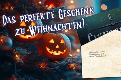 Halloween Kürbisse und Umschlag