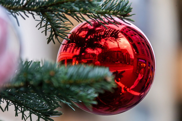Weihnachtsmarkt auf dem Rathausplatz