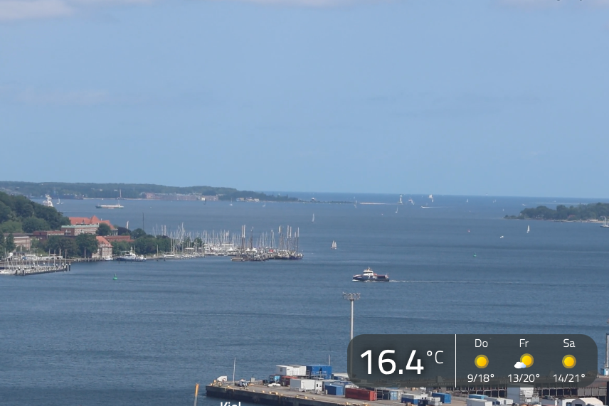 Webcam Kieler Hafen