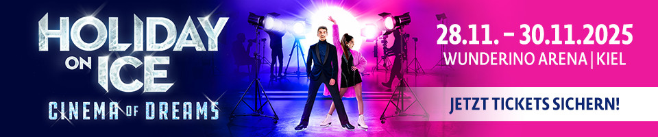 Holiday On Ice Banner Cinema of Dreams Kiel