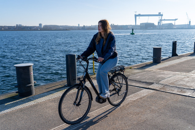 Maritime Radtour in Kiel. Genießen und erkunden Sie die schönen Ecken Kiels mit dem Rad.