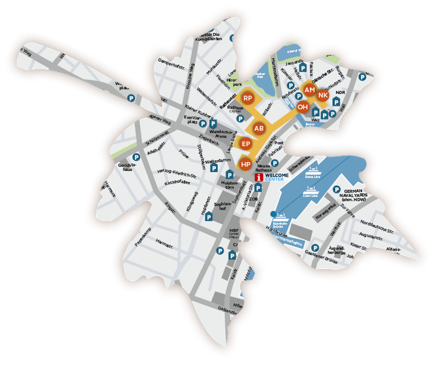 Bauernmarkt Karte Innenstadt