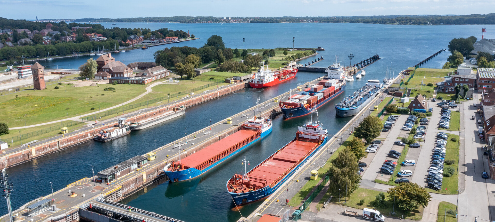 Schleuse Nord-Ostsee-Kanal