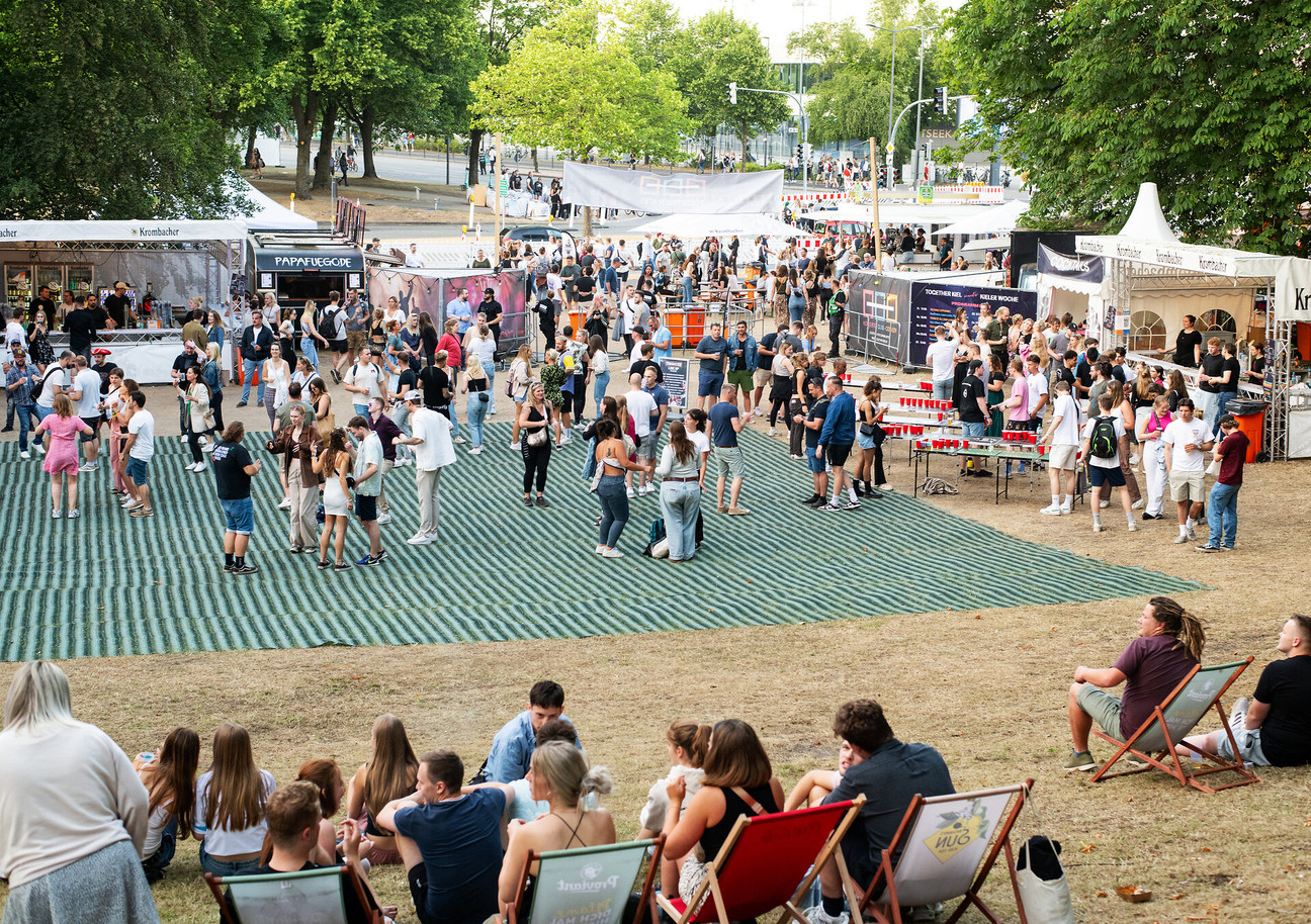 Togehter Kiel Party auf der Kieler Woche
