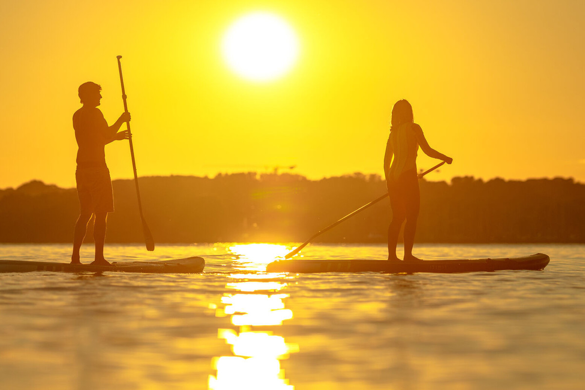 StandUpPaddling Aktiv Kiel Sailing City