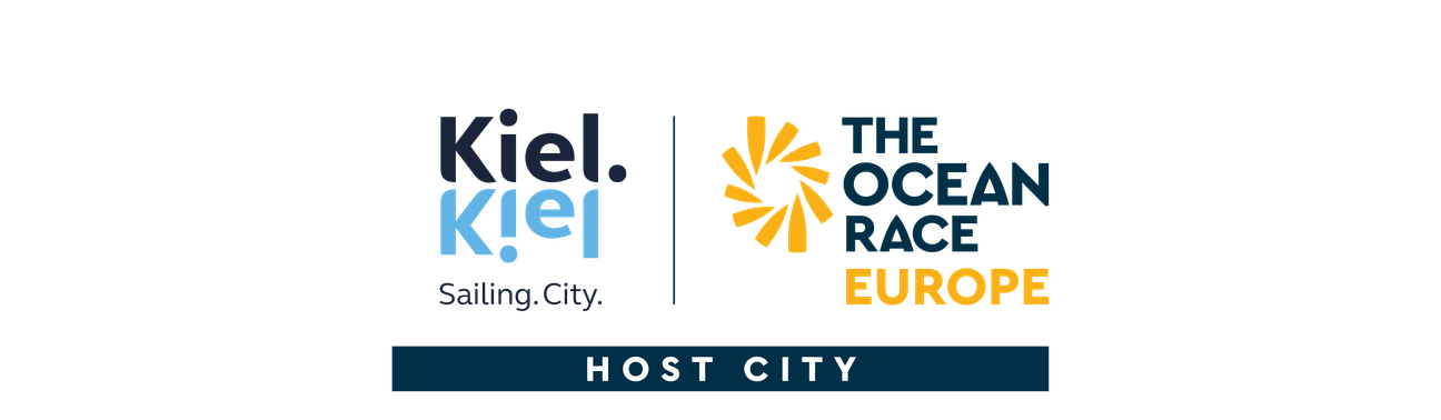 Kiel Sailing City und The Ocean Race Europe Logo