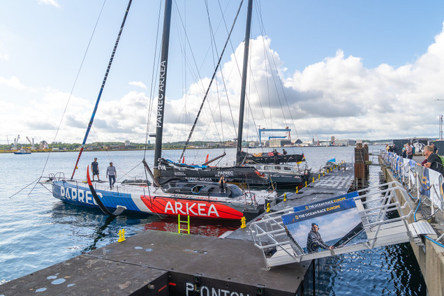 IMOCA auf dem Wasser