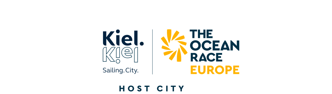 Kiel Sailing City und The Ocean Race Europe Logo