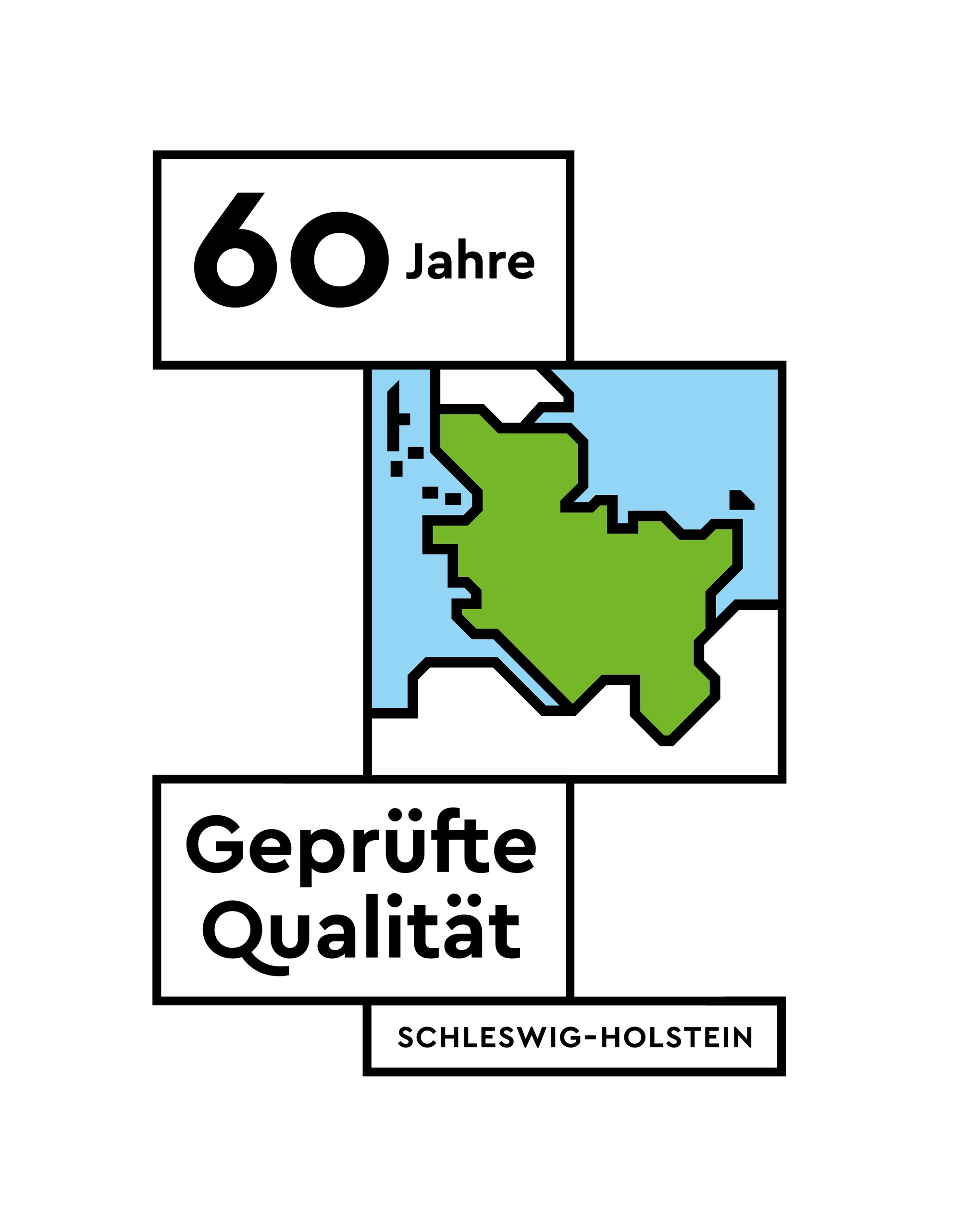 60 Jahre geprüfte Qualität Logo