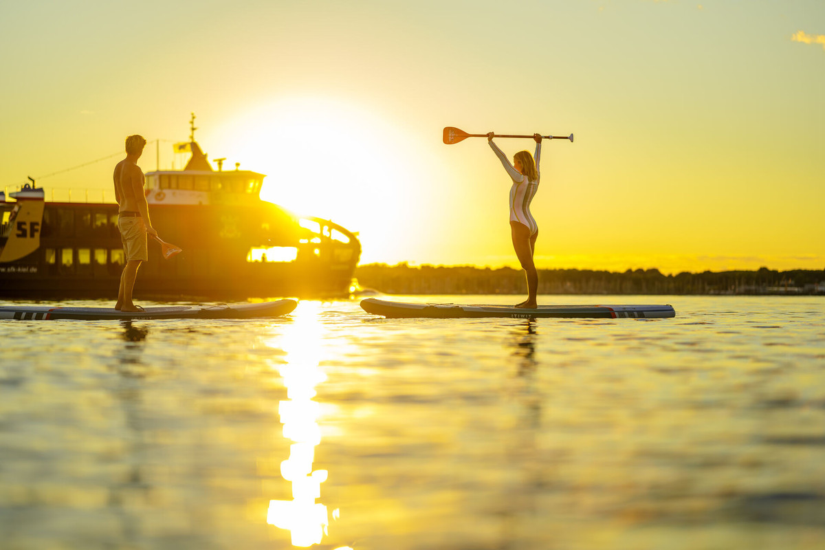 StandUpPaddling Aktiv Kiel Sailing City