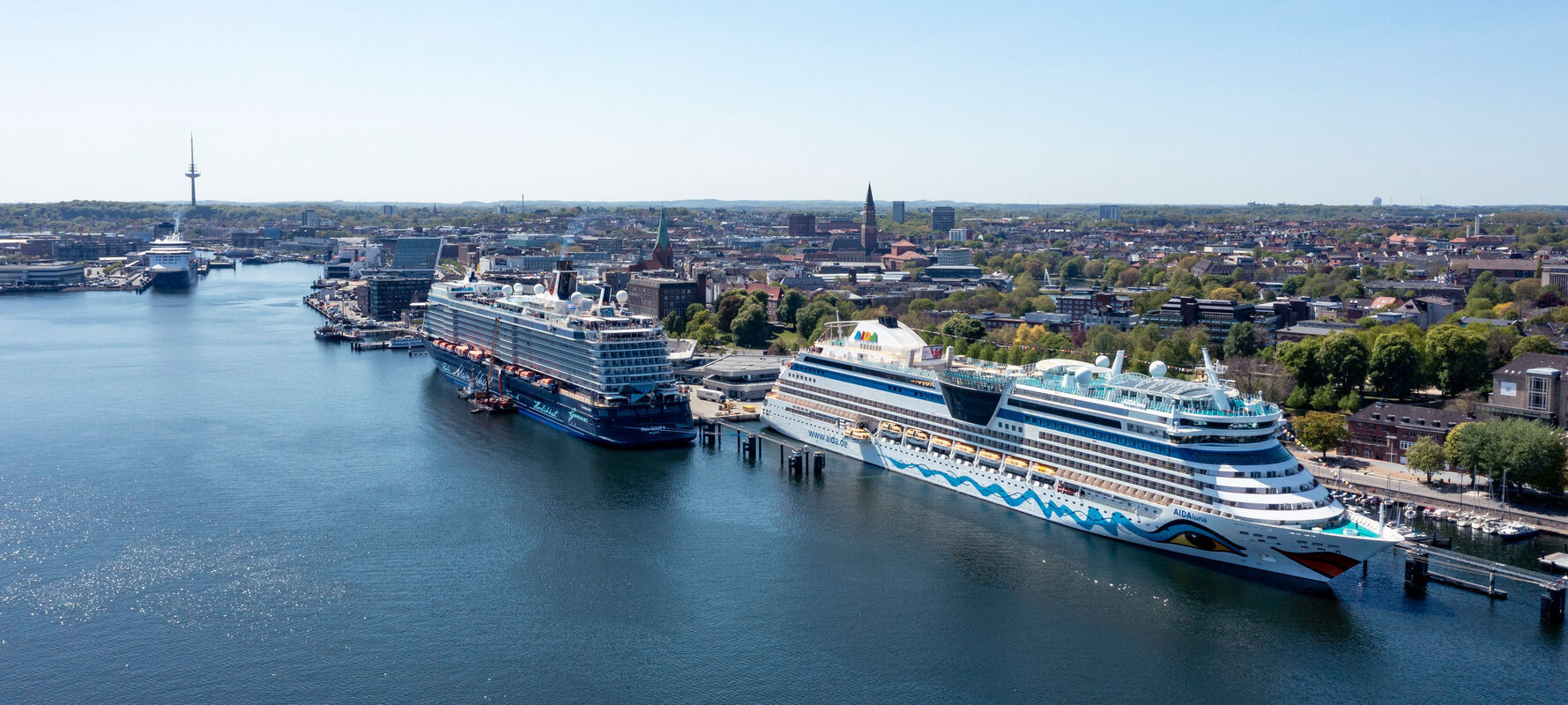 Kreuzfahrtschiffe in Kiel