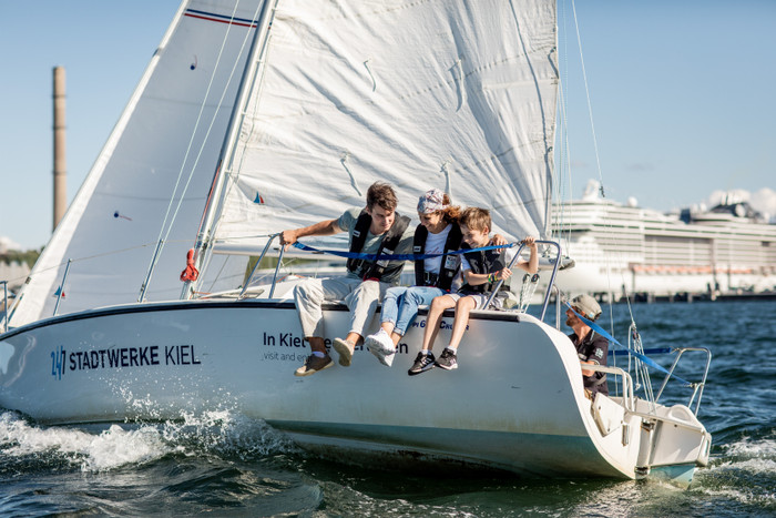 Schnuppersegeln zur Kieler Woche im Segelcamp