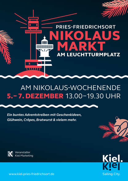 Plakat Nikolausmarkt Friedrichsort