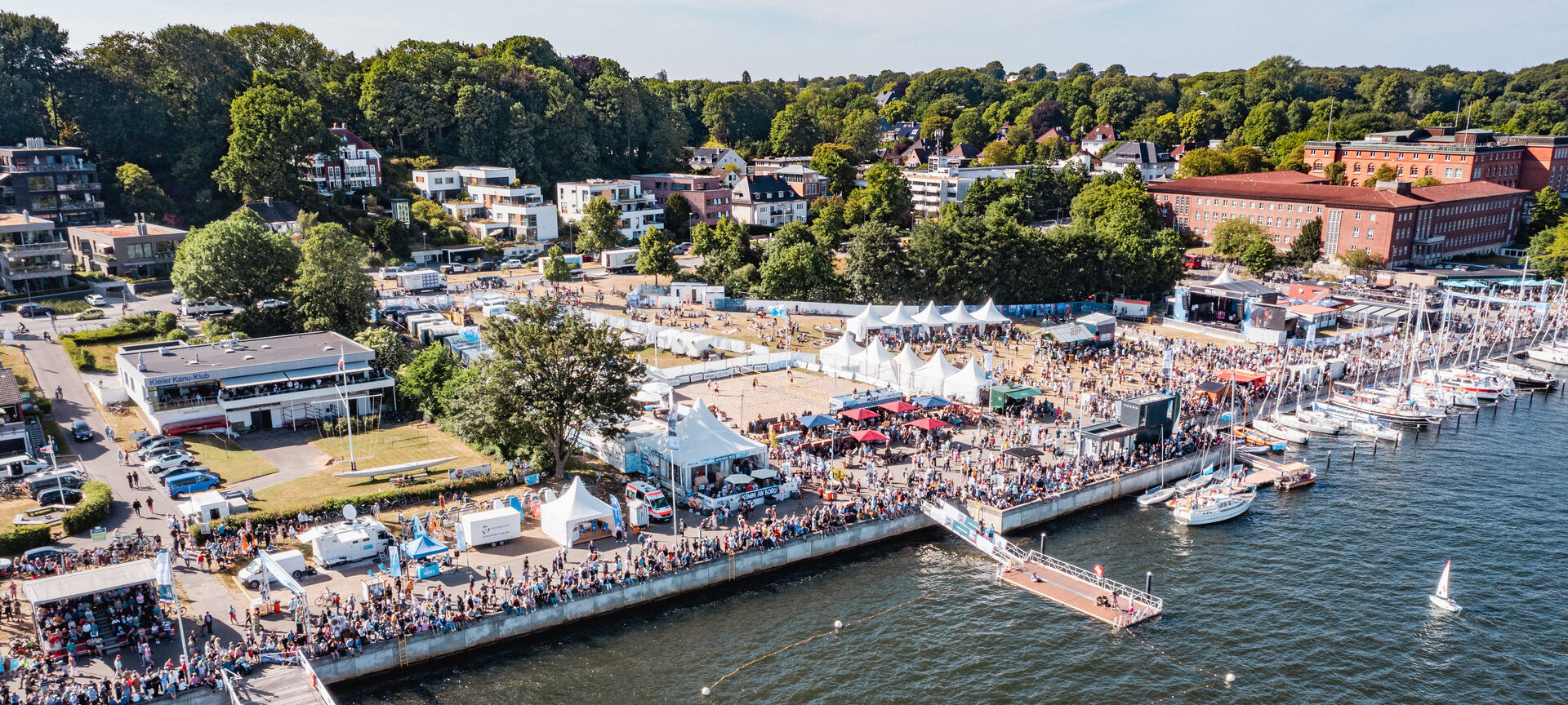 Kiellinie. Erleben Sie den einzig wahren maritimen Weg an der Kieler Förde.