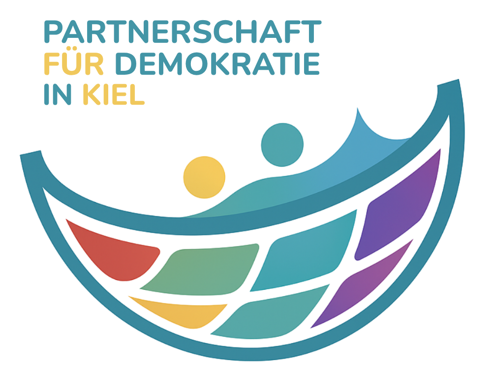 Logo Partnerschaft für Demokratie in Kiel