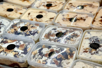 Weihnachtseis aus der Eisbar Kiel