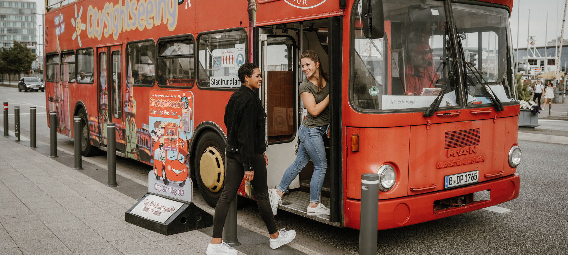 Hop on hop off bus tour