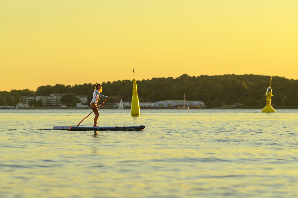 StandUpPaddling Aktiv Kiel Sailing City