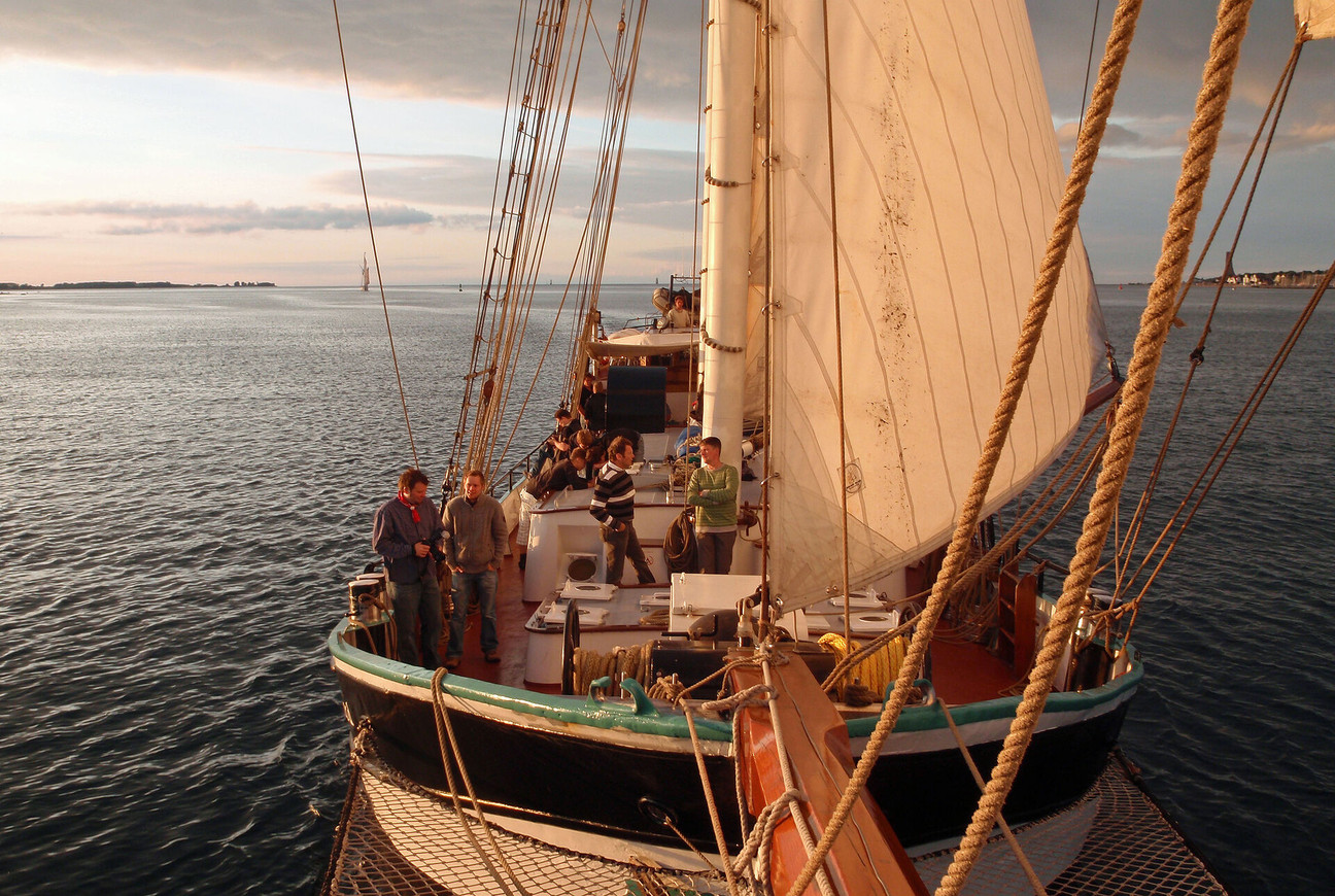 Traditionssegler auf der Kieler Förde