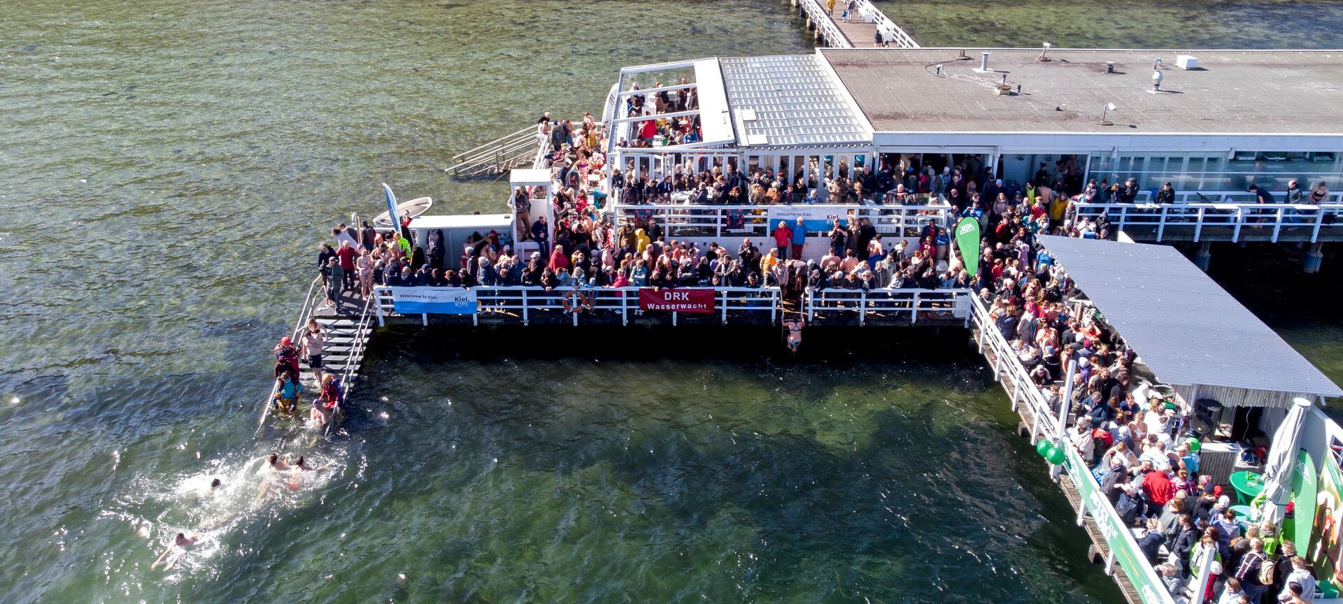 Anbaden in Kiel