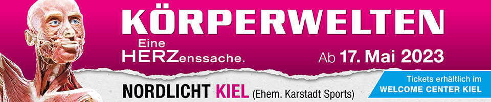 Körperwelten Banner